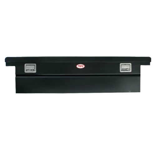 C63LPDB – RKI Tool Box, Crossover Low Profile Deep Single Lid Powder Coated Black Steel 20 Inch Length x 71-1/4 Inch ...